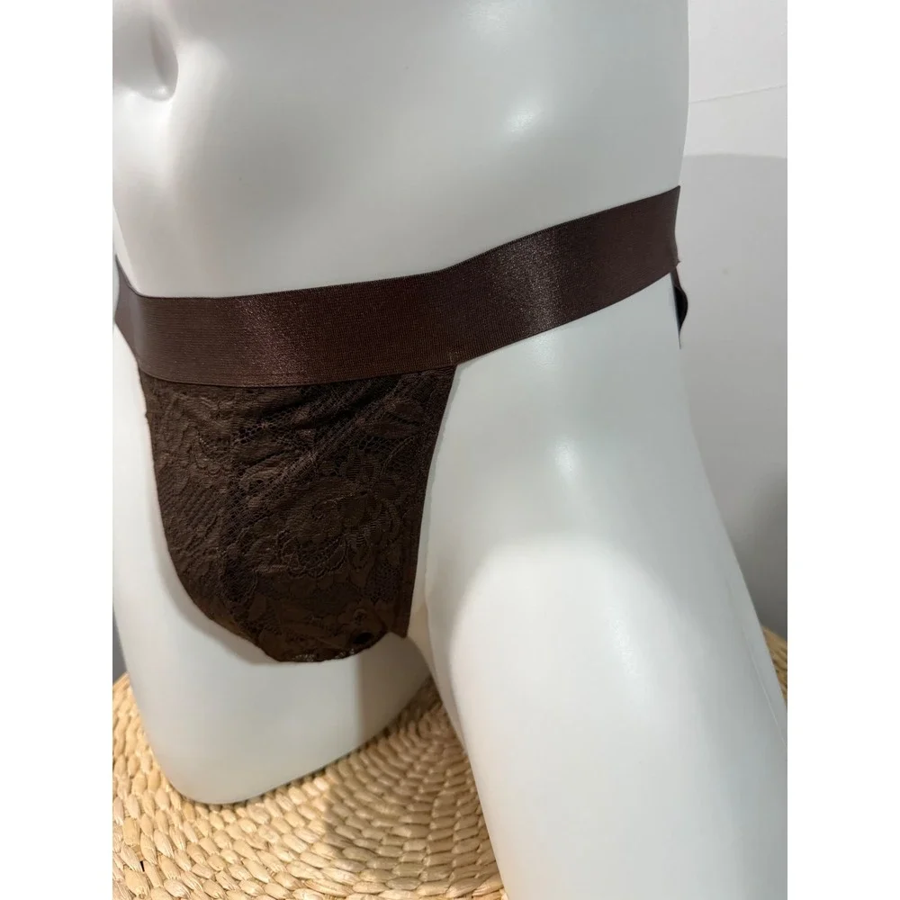 Cosabella Lace Jock Strap Men Never Say Never uno Luxury Underwear XL